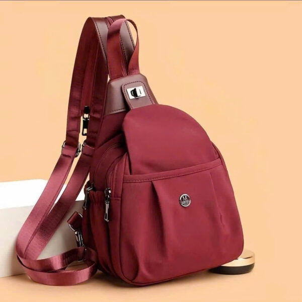 Stylish Nylon Backpack – Lightweight & Spacious Everyday Bag