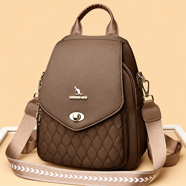 Elegant Quilted Backpack – Stylish & Versatile Everyday Bag